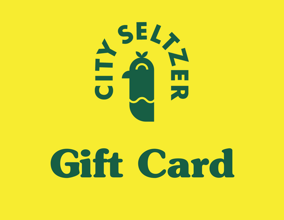 City Seltzer Gift Card